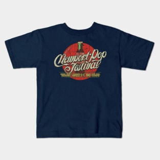 Newport Pop Festival 1968 Kids T-Shirt